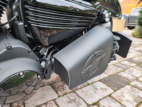 Bolsa lateral Diva Blackline para Harley Davidson Sportster miniatura 7