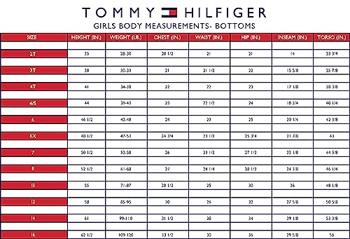 Tommy Hilfiger Girls' Mid Rise Skinny Fit Stretch Denim Jean, Zipper Fly & Button Closure3