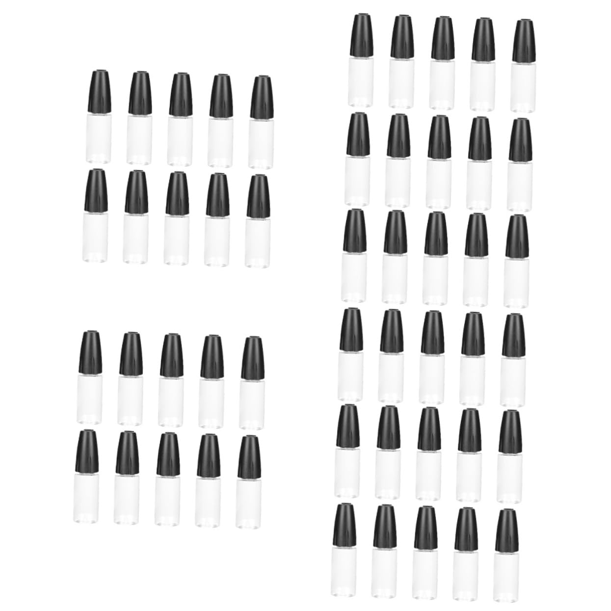 iplusmile 50piezas Botellas Transparentes De Punta De Aguja Para Aplicación Precisa De y Aceites