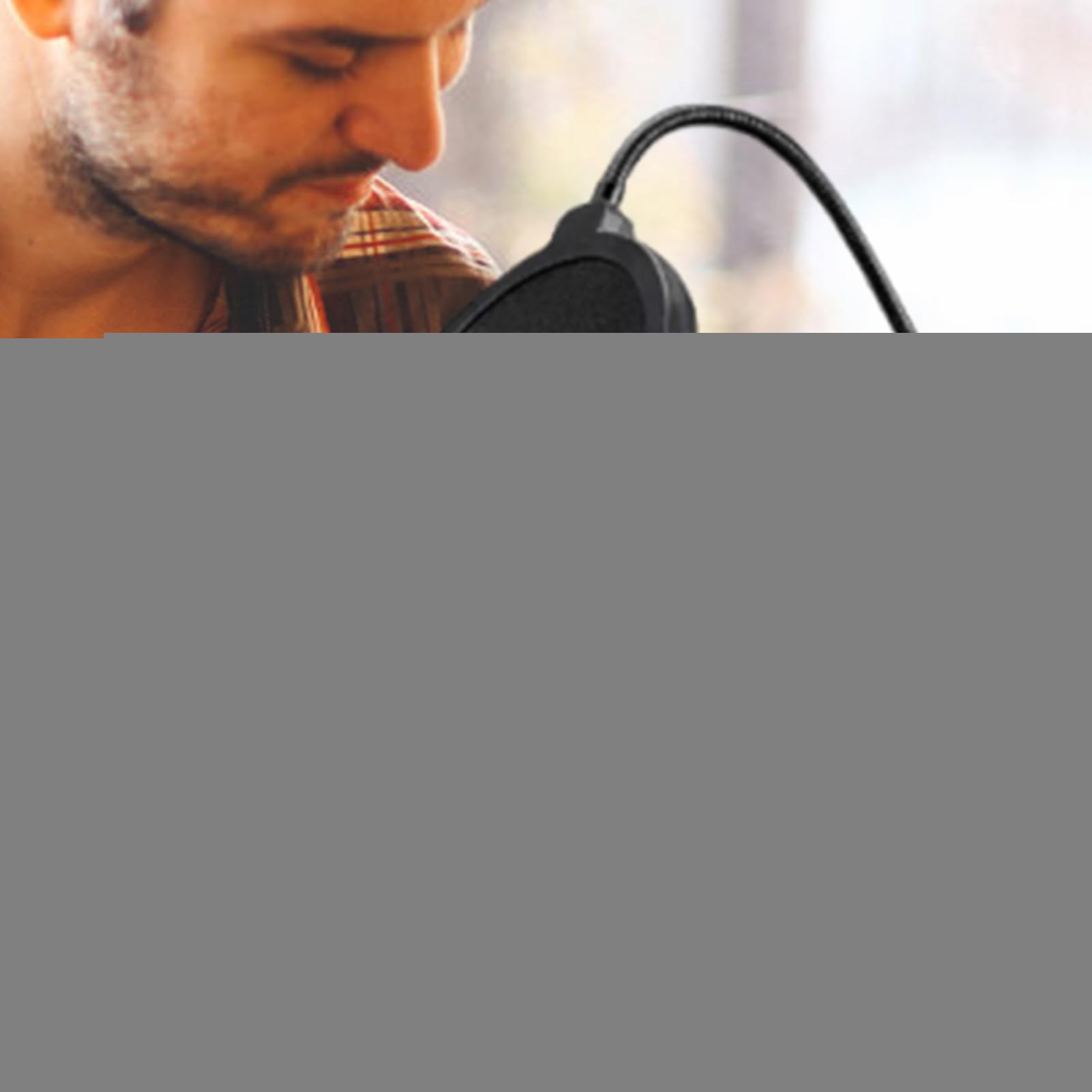 Attrezzatura Da Studio Di Registrazione Facile da Usare, Scheda Audio, Kit | Multiuso Set Completo per Studio Registrazione, Live Streaming, Telefono, PC, Laptop