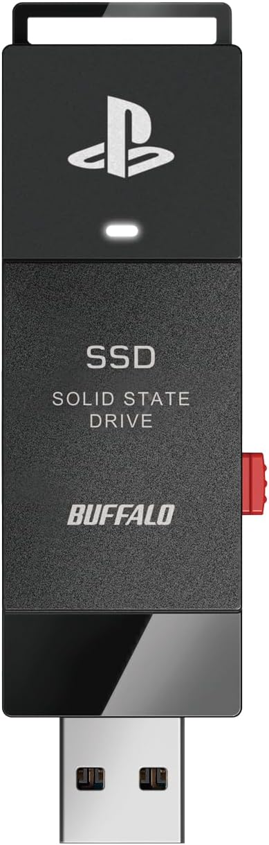 バッファロー BUFFALO USB3.1Gen1 ポータブルSSD 1TB : バッファロー