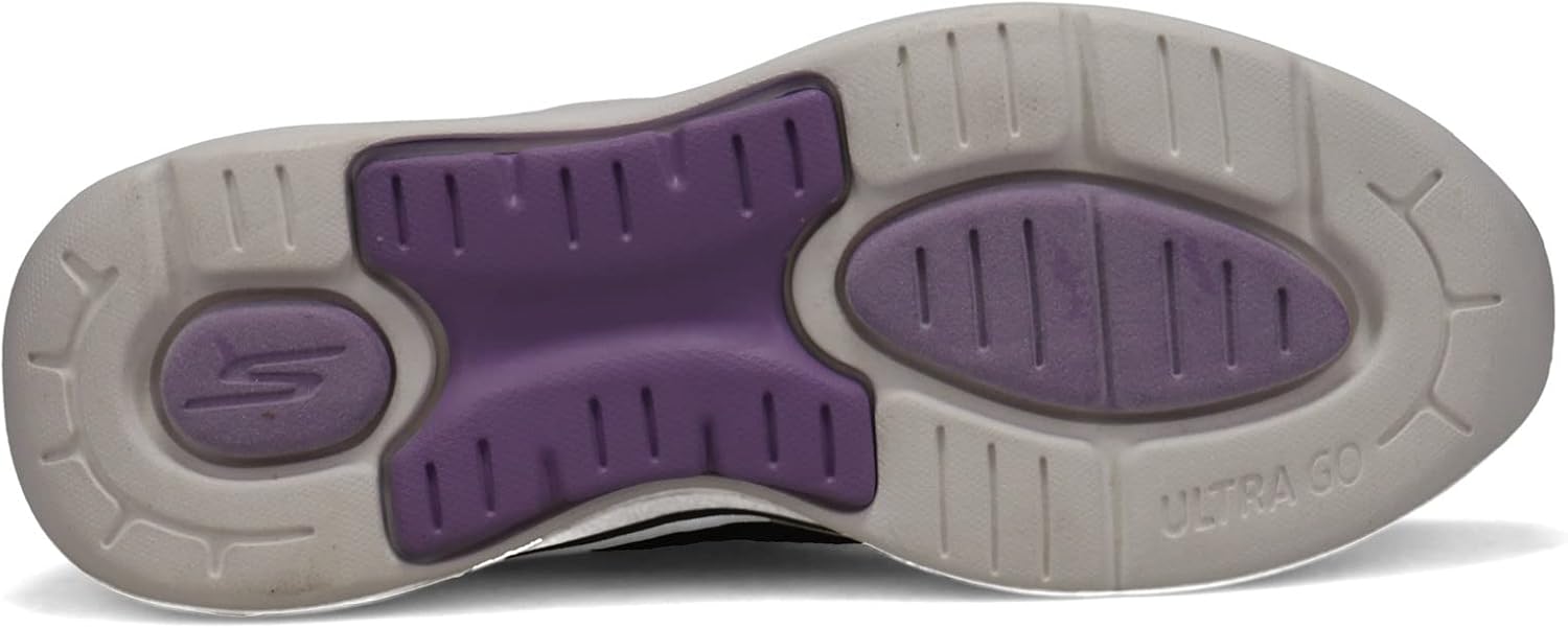 Skechers Women's Go Walk Arch Fit Unify, Gray/Lavender, 10 - Image 8