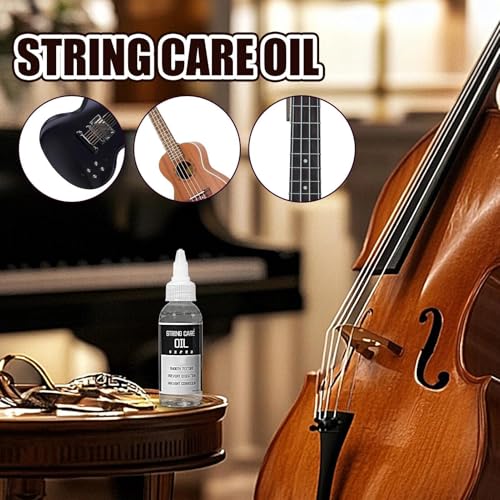 Óleo de limpeza de guitarra, lubrificante para limpeza de cordas de guitarra | Óleo para cordas de g