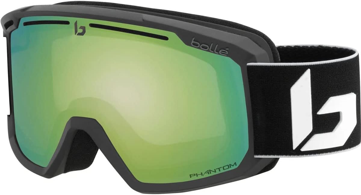 Bollé Maddox Ski Goggle Matt E Black Checkerboard Unisex Adult
