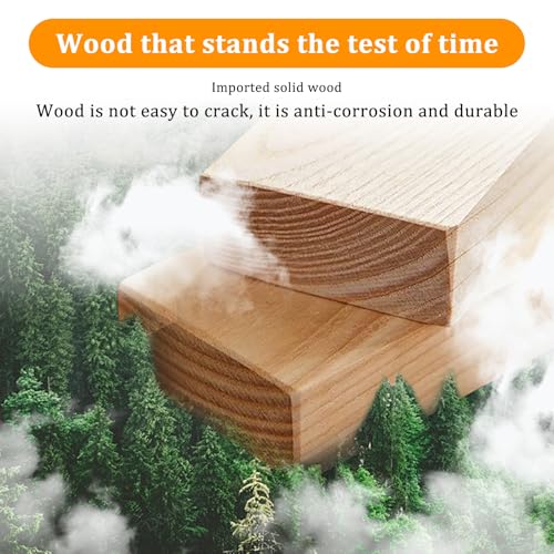 40 Stück Bastelholz klötzchen 9.2x2x0.8 cm Holzleisten Bastelklötzchen Hölzchen Holzbausteine Holzklötze Holzleisten zum Basteln für DIY Projekte Bauen Deko