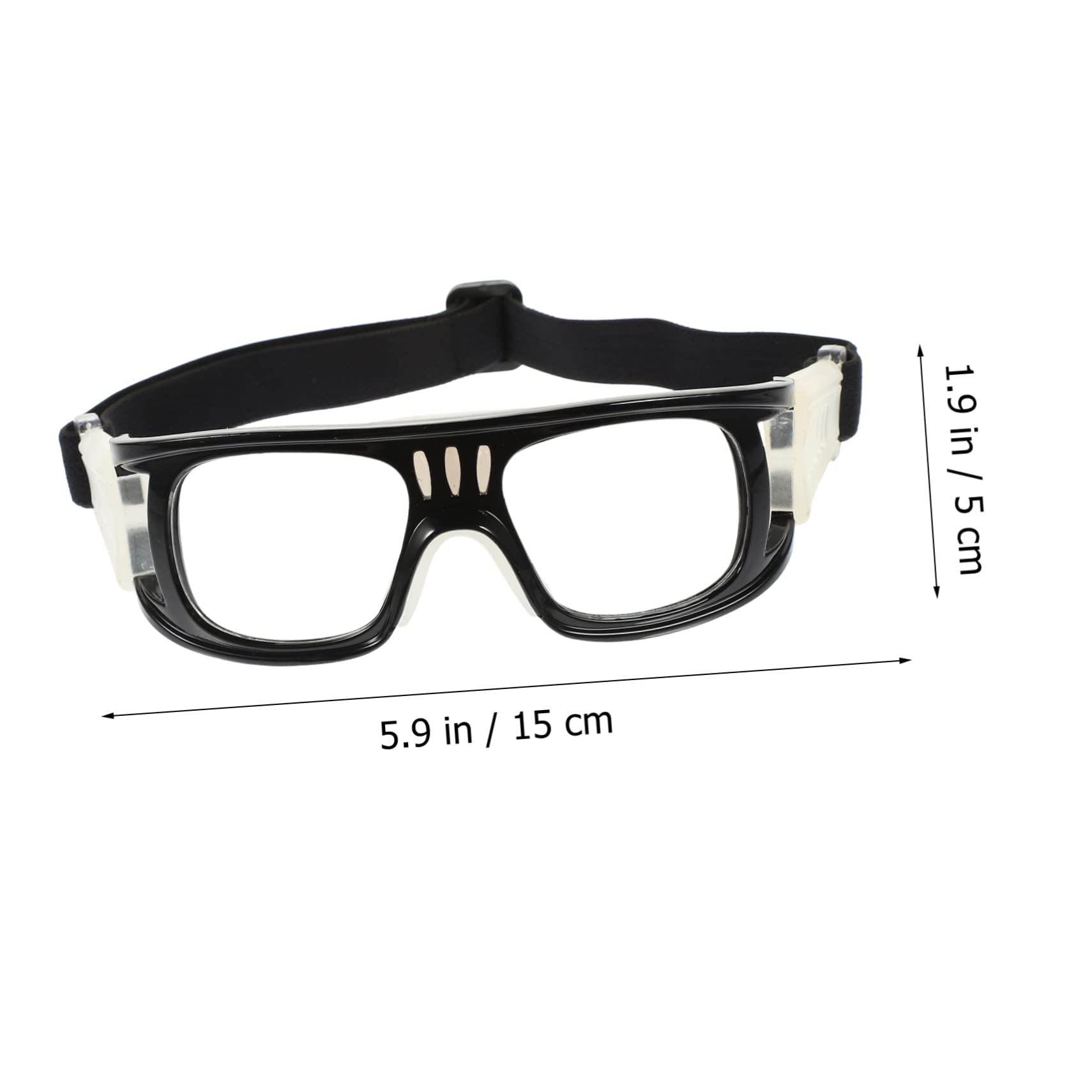 NULYLU Sports Game Glasses Anti Fog Sports Glasses Portable Silicone Goggles Practical for Outdoor Activities