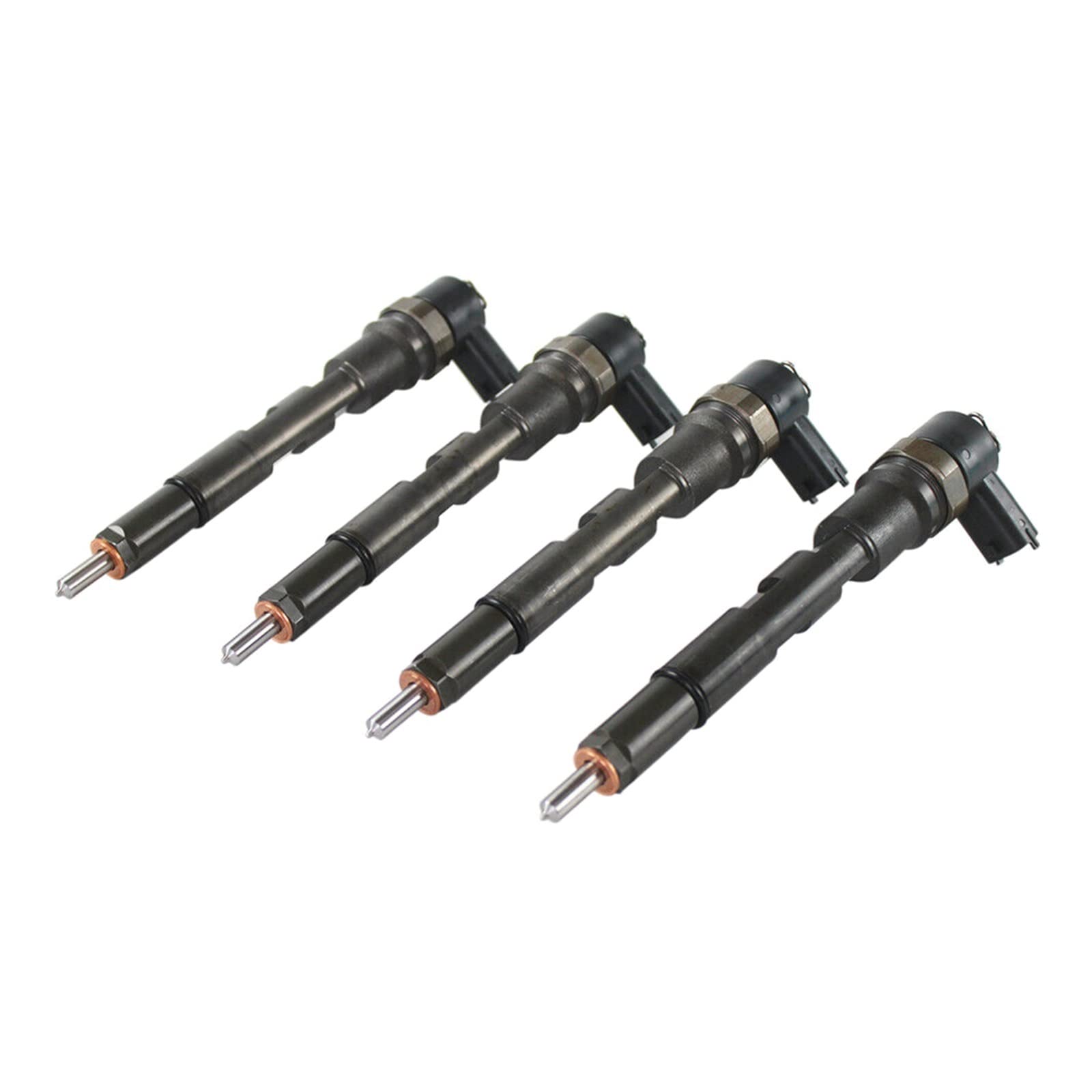 4 inyectores de combustible diésel compatibles con Chrysler Voyager Jeep Cherokee (KJ) MK2 2,5 2,8 CRD 2001-2008 0445110059