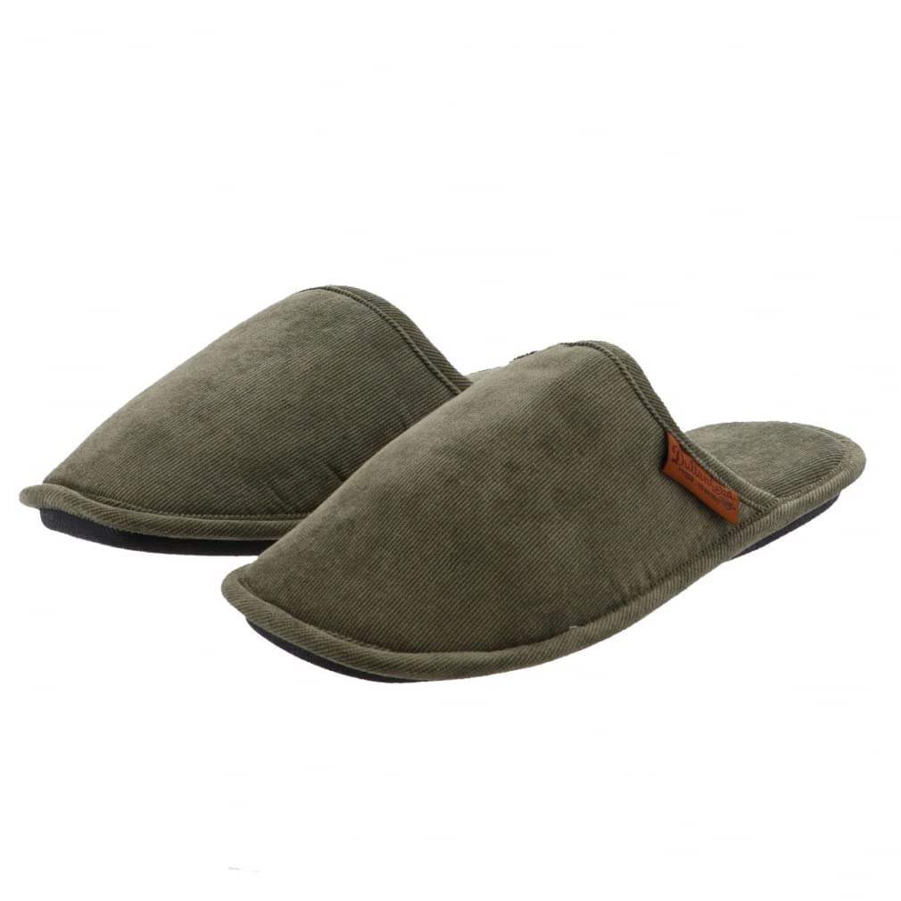 [ダルトン] スリッパ CORDUROY SLIPPERS EV GREEN 25~28cm