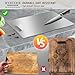 Titanium Cutting Board Double-Sided 100% Pure Titanium Cutting Boards for Kitchen - Food-Grade titanware chopping boards Non-Stick Durable and easy to clean (15.3 x 11 in)