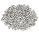 JZK 200x Silberne 5mm Ersatzösen für JZK-Einzellochzangen Metallösen Set für Ösenzangen Ösen Niete für 5mm Locher