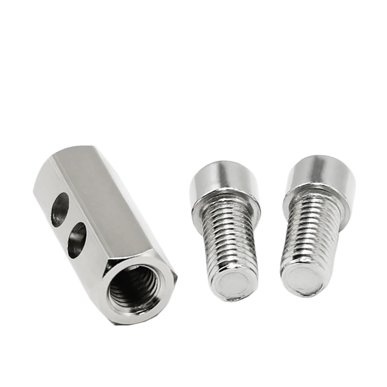 Morsetto for fune metallica in acciaio for impieghi gravosi da 4/5/6 mm, con sospensione regolabile, fissaggio in metallo fisso, 10/20 pezzi per Fune(5mm-10pcs)