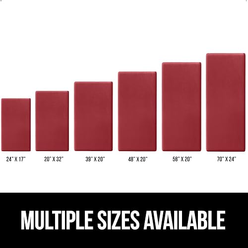 Vista 56 de Gorilla Grip - Juego de 2 tapetes antifatiga suaves para cocina, escritorio, 17 x 29 + 17 x 59, resistentes a manchas y rayones, ergonómico, suave