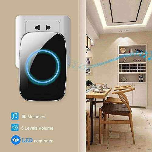 Full House Wireless Doorbell, Waterproof Door Bell Kit thumb #2