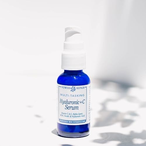 Miniatura 2 de Power Repair Hyaluronic + C Serum - Suero natural para el cuidado de la piel a base de hierbas con ácido hialurónico y vitamina C y E para la cara,