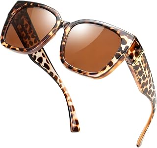 Yogo Vision Polarized Fit Over Glasses Sunglasses for Women Men Wear Over Eyeglasses 100% UV Protection