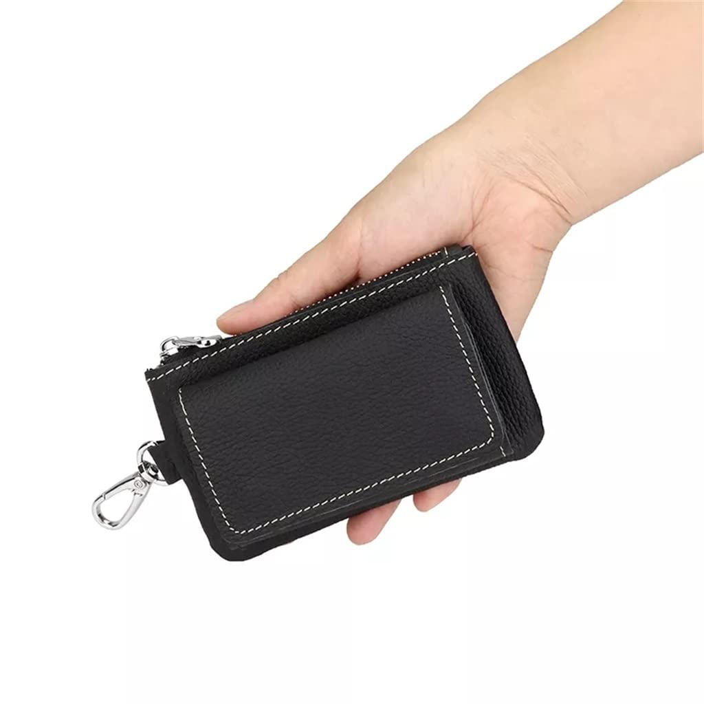 WASHLA Schlüsselmappe, Unisex, multifunktionale Schlüsselaufbewahrungstasche, Herren-Schlüsselanhänger-Etui (Farbe: C, Größe (D, wie das Bild zeigt)