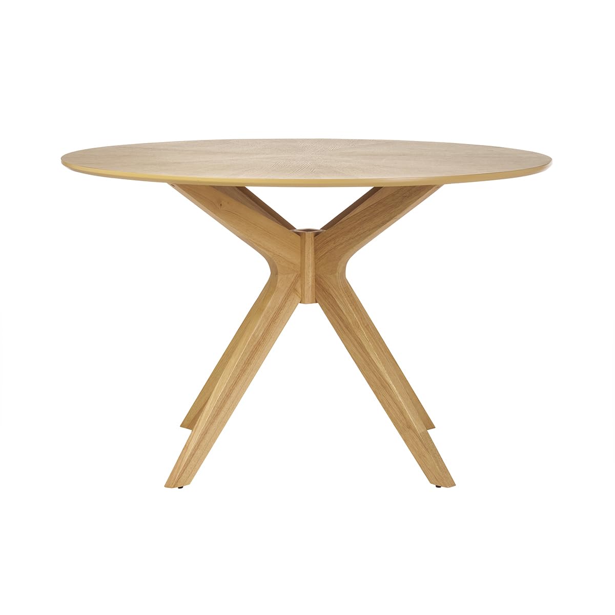Table ronde chêne D120 cm DIELLI Miliboo pour des repas conviviaux en famille