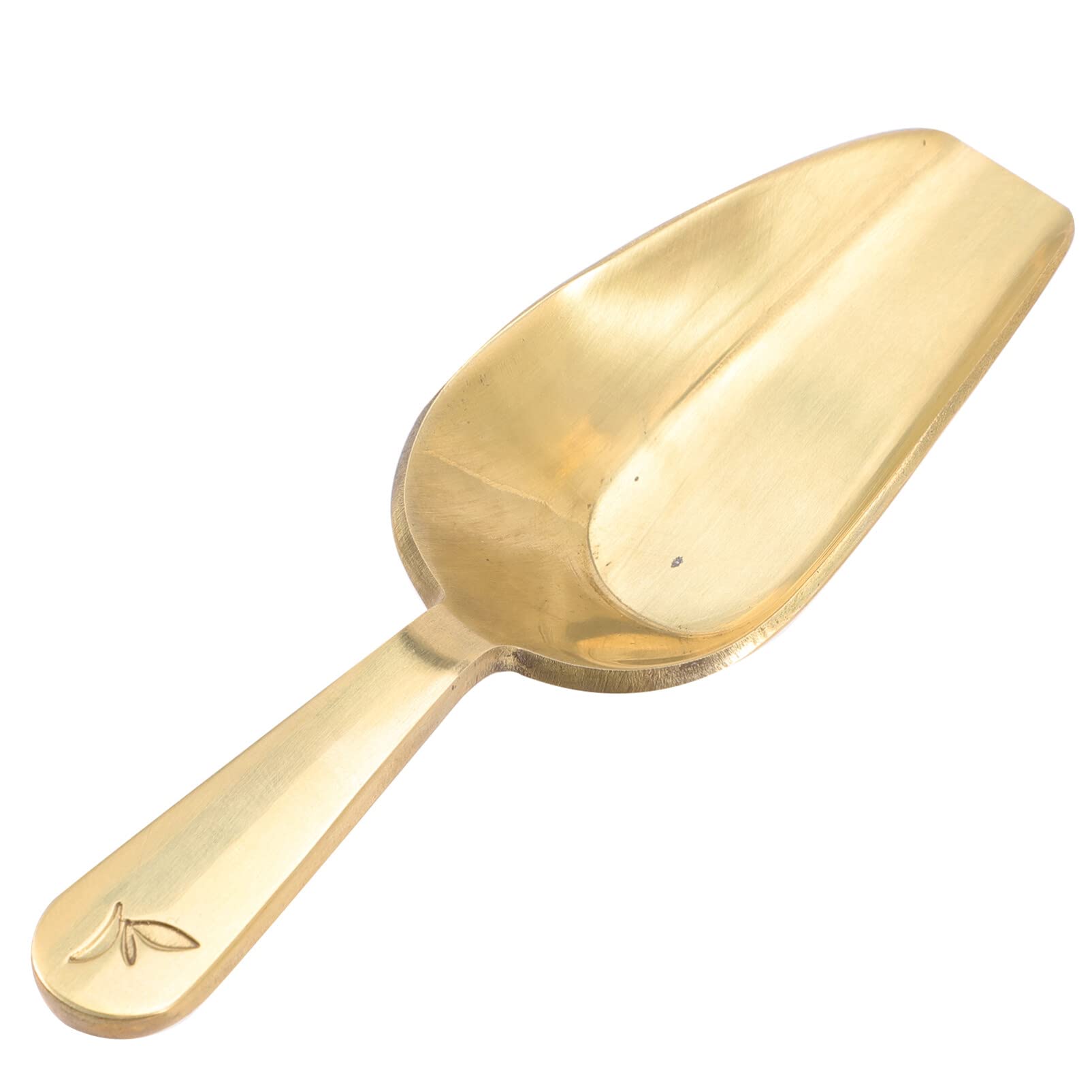 Alipis 5stücke Brass Tea Scoop Handgefertigte Mini Teelöffel Reinem Messing Für Lose Teeblätter Langlebig Und Leicht Zu Reinigen Perfektes Küchenutensil Für Teeliebhaber