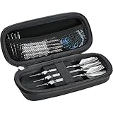 Mocamoro ダーツ用ケース 3〜16本用 EVA素材 ダーツキャンピングケース 耐衝撃 (3本用)