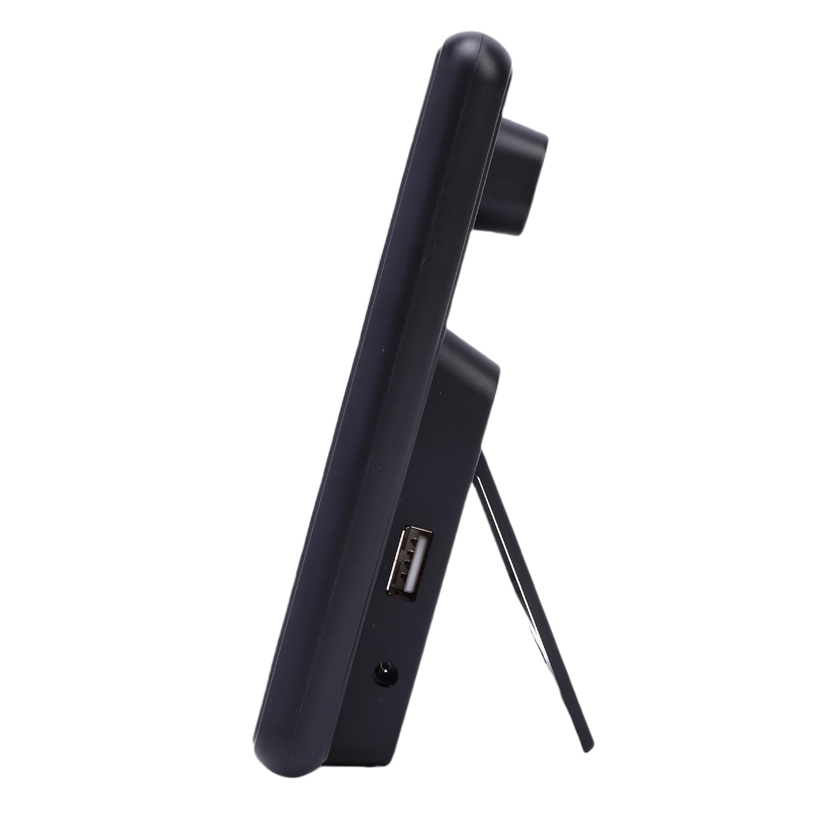 Station météo sans fil intérieure/extérieure avec thermomètre et hygromètre, écran tactile couleur, horloge météo avec capteur déporté, mesure de la température et de l'humidité, (TS-3310-BK Noir)