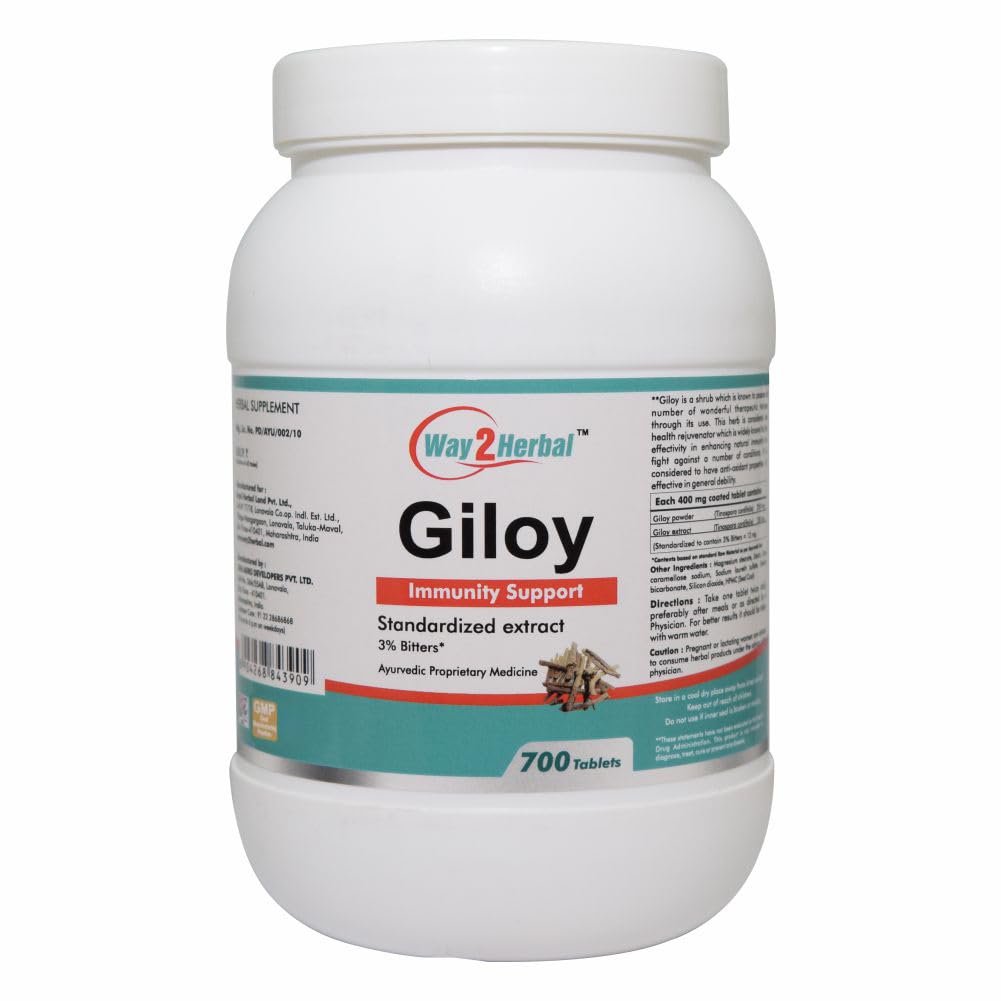Way2Herbal Giloy Tablets (700 Count Pack of 1)-picture-20