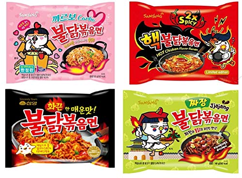 Image of Samyang Ramen / Spicy Chicken Roasted Noodles (4 Flavor Combo (20 Pk))