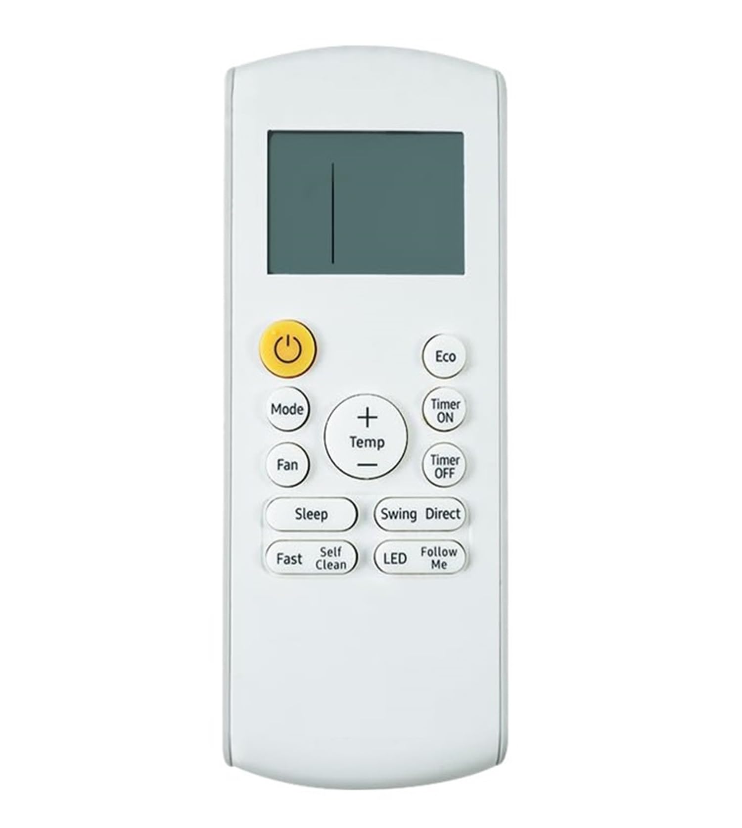 LUCRE 2 Years Warranty Ac Remote Compatible for Samsung Air Conditioner Split & Window Samsung Ac Remote As Same,White (Remote No. 6)-image-8