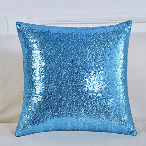 N/A Accueil Canapé Coussin, Coussin décoratif Sequin Coussin, Bureau de siège de Voiture Coussin Coussin, Coussin Chambre Chevet Oreiller Lombaire (Color : E, Size : 30×50cm)