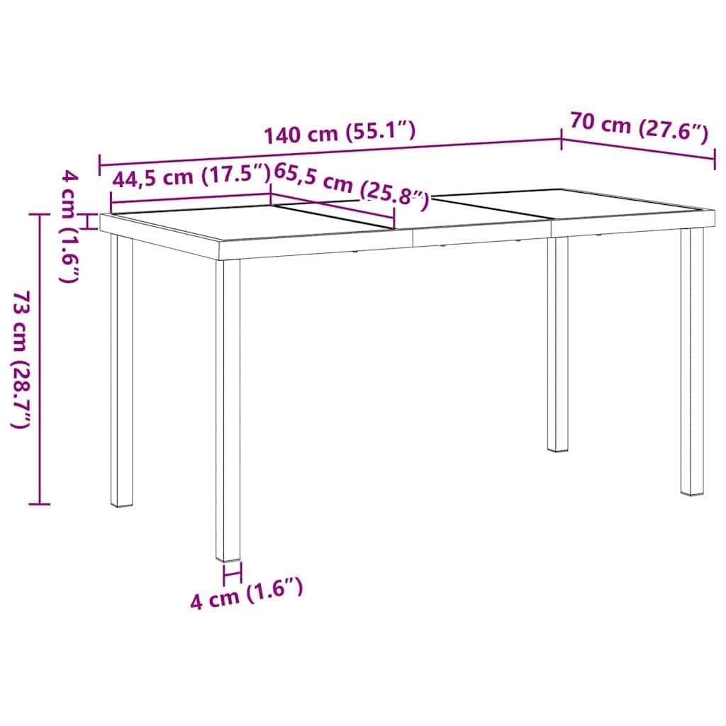 Set di mobili da giardino da 5 pezzi con cuscini, in polyrattan, resistente alle intemperie, per terrazza, balcone, esterno, con tavolo e sedie per grigliate rilassanti e relax in estate
