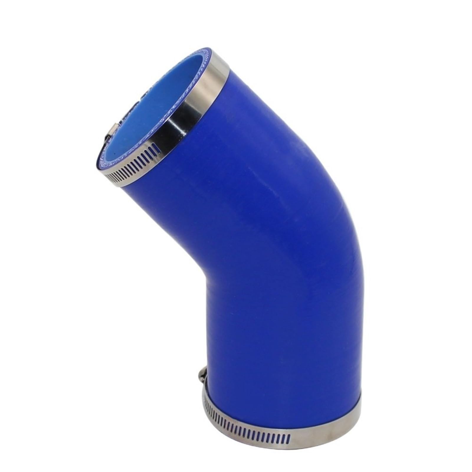 Thujmgh 51Mm Universal Silicone Tubing Hose 45 Degrees Connector Car Intercooler Turbo Intake Pipe Coupler Blue Multi Size Car Air Intake Hose(51Mm)