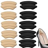 10 Pairs Heel Pads & Adhesive Heel Grips, Shoe Filler...