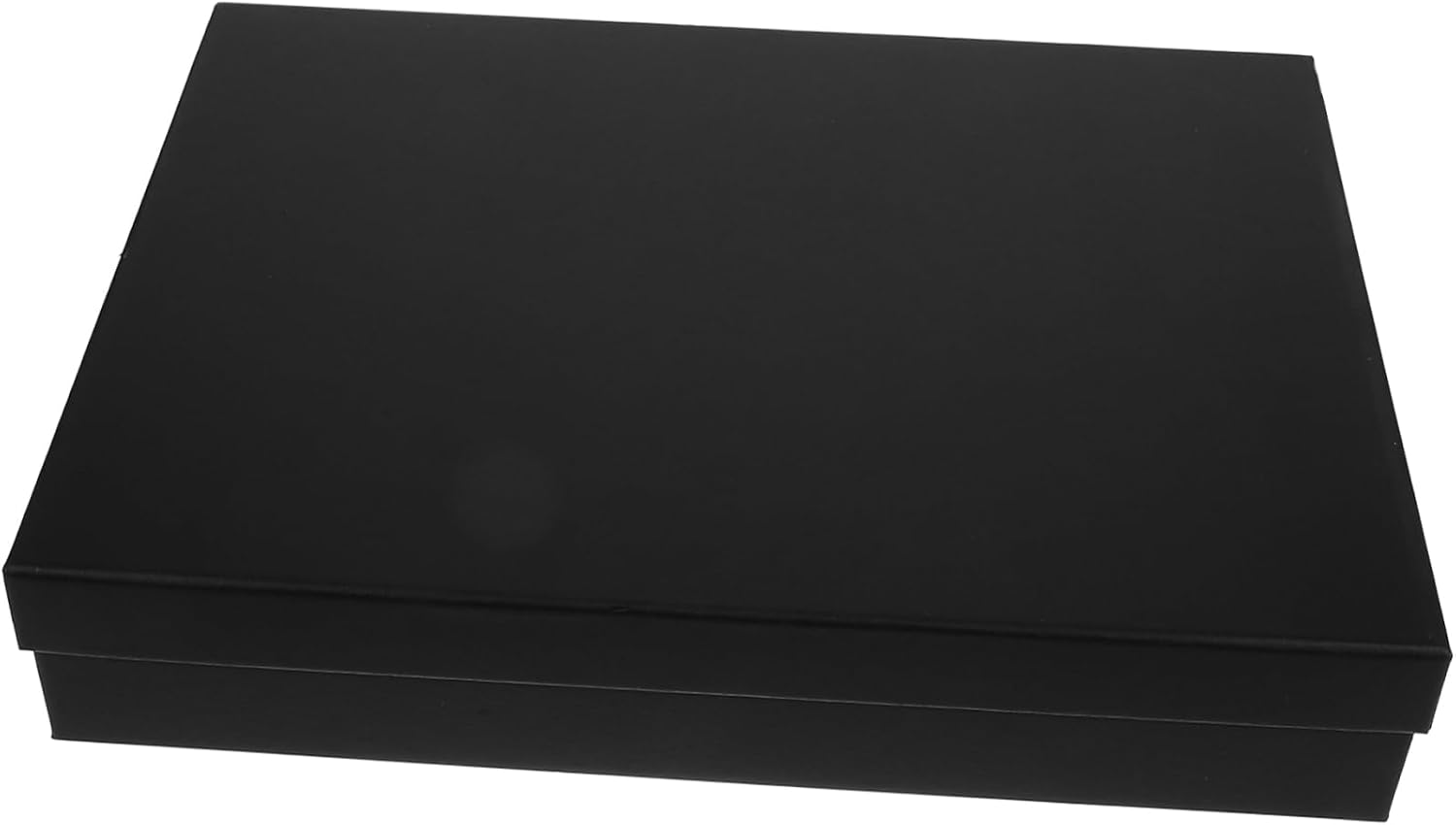 Black Rectangular Gift Box for Scarves Packaging, Portable Reusable