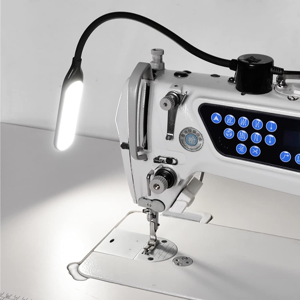 HengBo Sewing Machine Light, 6000K Daylight LED Work Lamp with Flexible