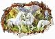 WandSticker4U®- Wandtattoo EINHORN Mädchen 3D (70x50 cm) I Wandsticker Kinderzimmer Mädchen Einhorn Pferde Poster Wald Dschungel Tiere I Wandaufkleber Kinderzimmer Deko Mädchen Teenager GROß
