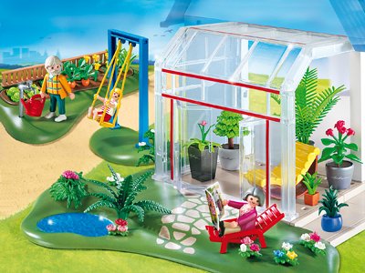 Preisvergleich Produktbild PLAYMOBIL 4281 - Wintergarten mit Sonnenterrasse
