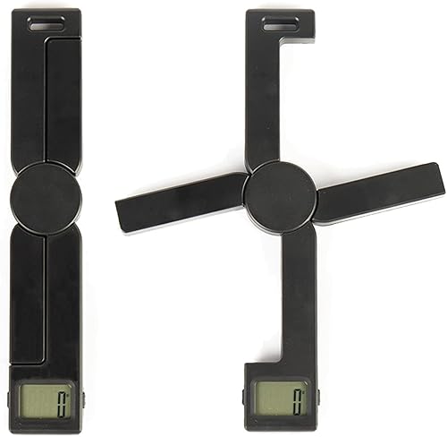 Báscula portátil de viaje para alimentos, pequeña báscula digital plegable para alimentos, mini báscula de bolsillo plegable, gramos y onzas, ideal