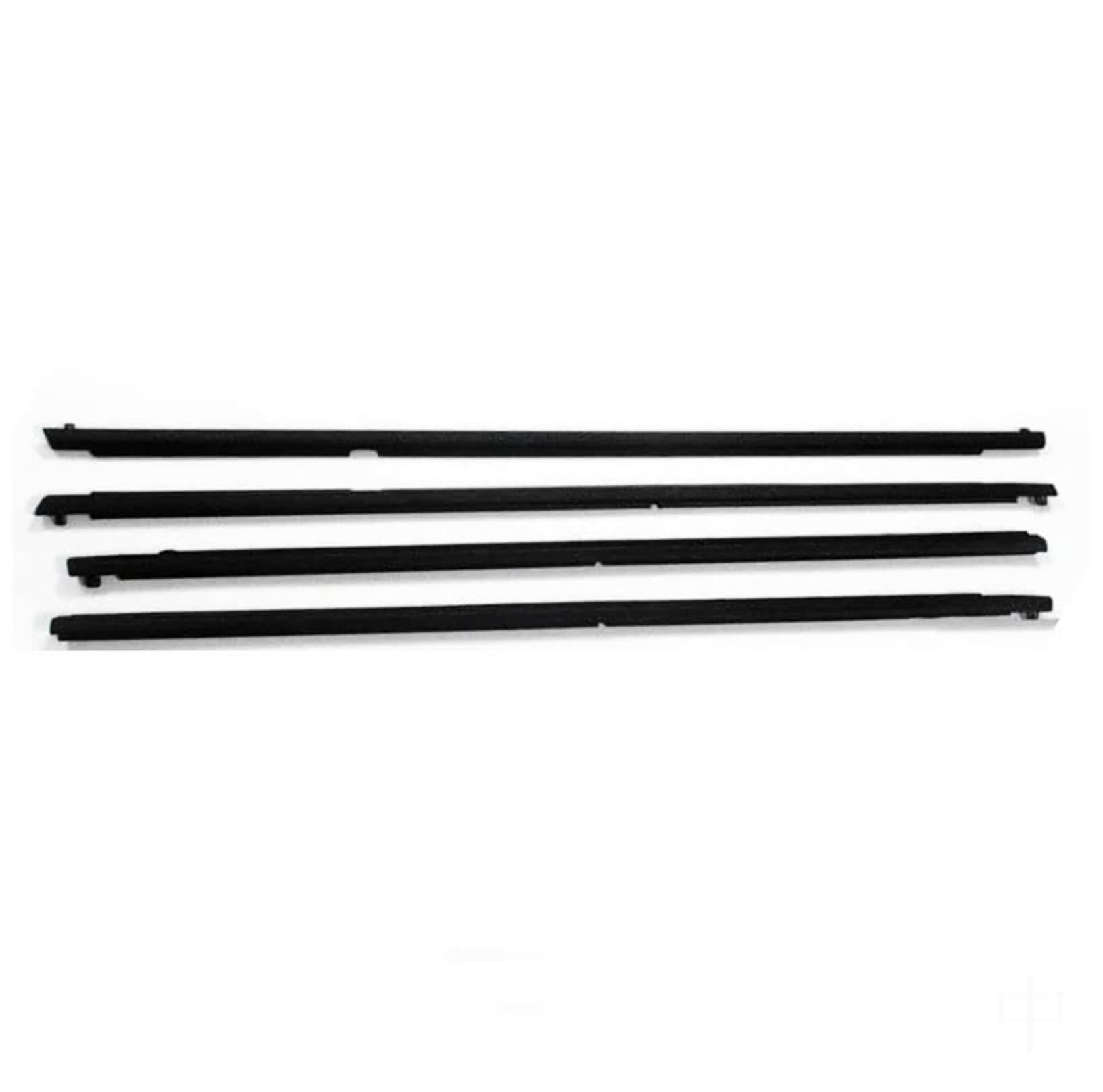Gtdtkganak One Color Door Window Weatherstrip For Mazda 3 Bk For Series For Sedan 2004-2009 Weatherstrips Waterproof Window Glass Sealing Strip 4Pcs