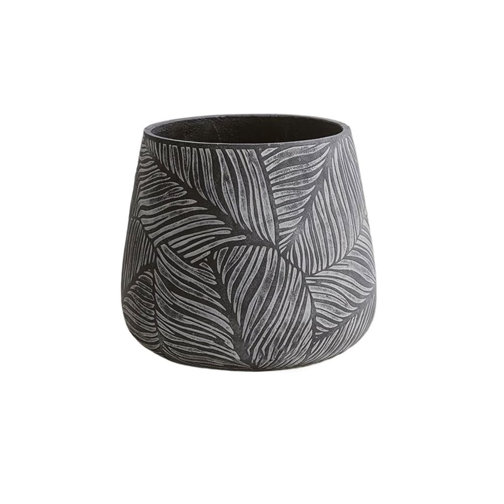 Cenz-888 flowerpot Cement Plant Pots with Drain Hole Large Calibre Flower Containe for Homes Offices Pots for Plants