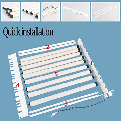 ZQWOZQ Automatische Brutmaschine Eier Tablett Mit Rotator Motor, Multifunktion Synchronisieren Automatischer… – Bild 7