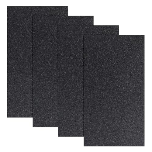 LovIntry 4 PCS Dog Nail Scratch Board Sandpaper Replacement 16.85 * 9.21 inch, Self-Adhesive Sandpaper, Suitable M-Shaped Dog Scratch Pad, L Size