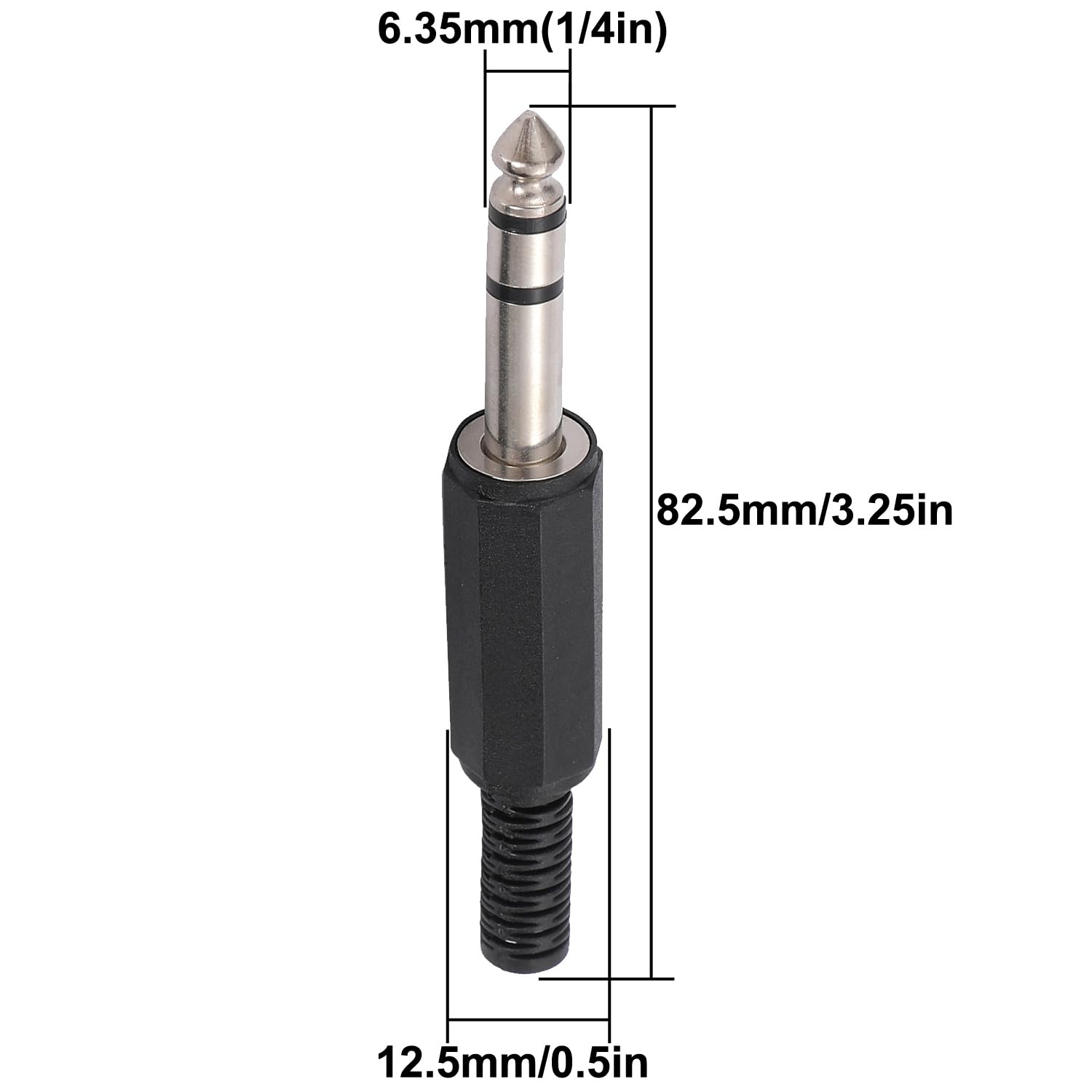 J&D 6,35 Mm A 6,35 Mm Cavo, Oro-Placcato [Copper Shell] [Robusto - Foto 6