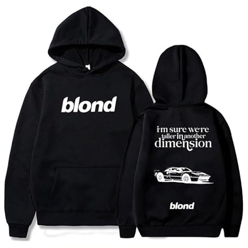 PFOFEPY Print Rapper Hoodie Blond Album Hoodie Merch Pullover Hooded Sweatshirt(Black 4, X-Large)