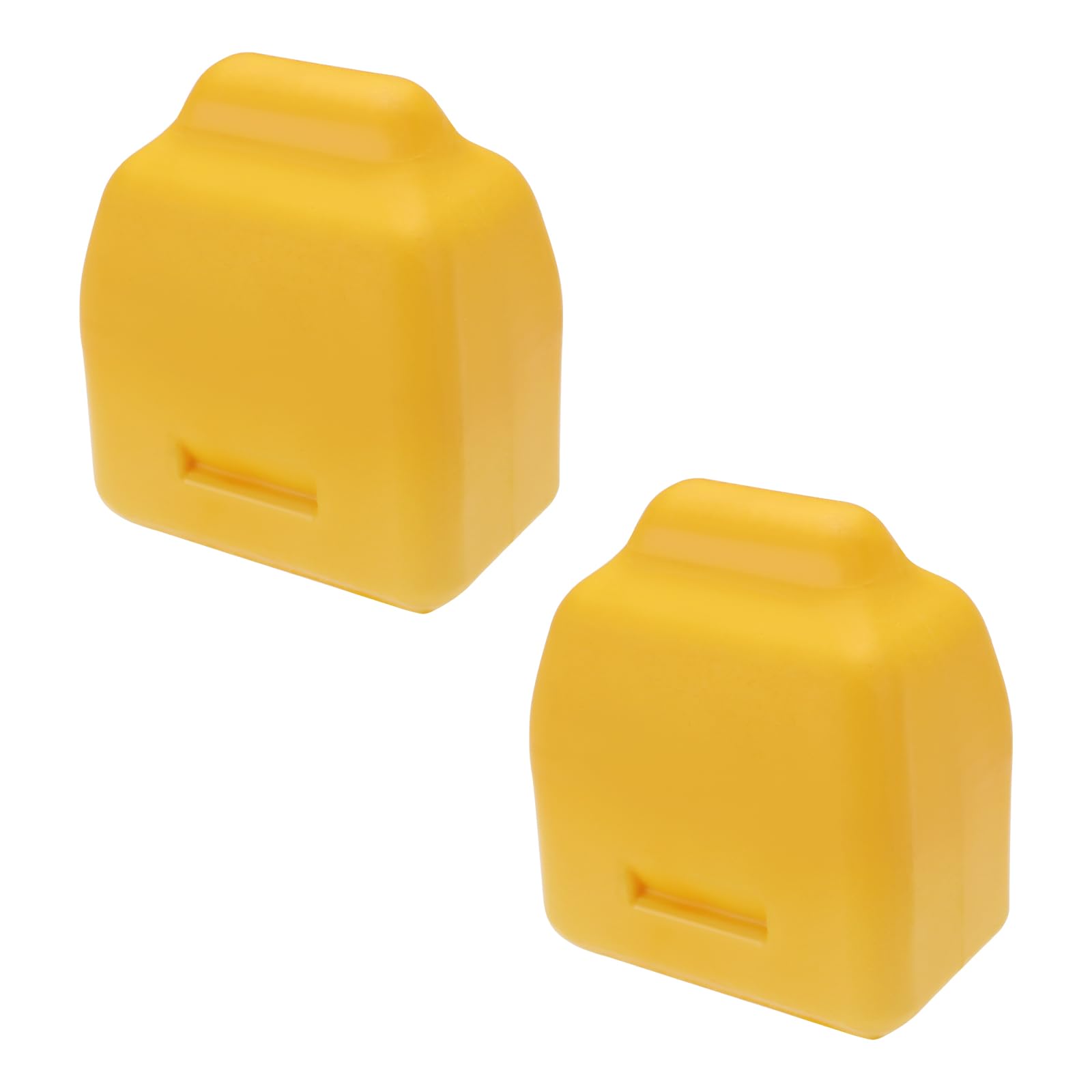 2 pezzi Anteriore Bump Stop Compatibile con Jeep Grand Cherokee WJ 2001 2002 2003 2004 82x72.2x49.8mm Poliuretano Braccio di Controllo Anteriore Bump Stops Giallo