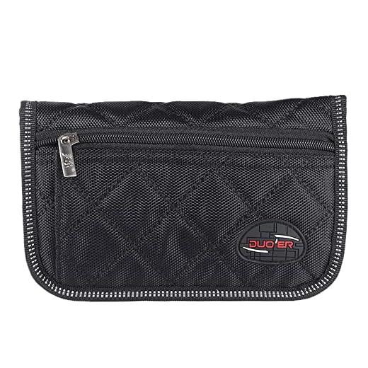 ROWCES Durável-Trombone Bombardino trompete bocal bolsa saco com 4 compartimentos macio preto