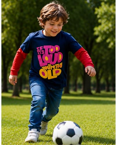 Image of T2F Boy's Cotton Regular Fit Full Sleeve T-Shirt(Pack of 5)