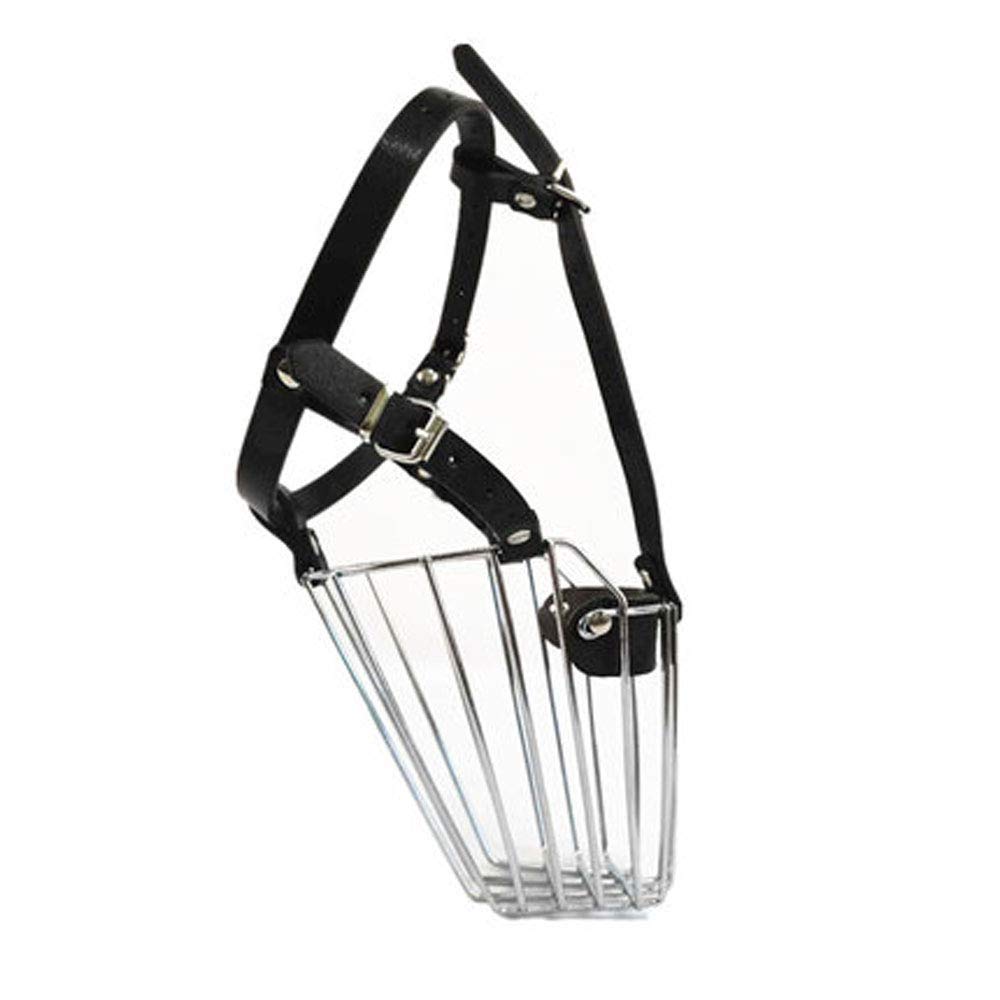 Bozal Protector para Perros TRoki para Razas Medianas y Grandes: Protector Duradero antimordeduras, antiladridos y anticomida