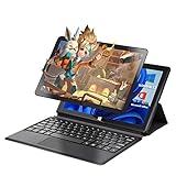 2in1タブレット PC 【2019 office搭載/Windows11Pro】 高級金属シェル 10.1インチ 1920×1200 IPS ディスプレノートパソコン 第10世代インテル Celeron J4105（4コア）1.5~2.5Ghz/メモリー:DDR4 16GB 高速SSD 256GB ハイスペック性能 2in1 ノートPC 850g 超軽量 小型ノートパソコン /2.4G+5GWIFI/ カメラ2MP+5MP/USB3.0/Type-C全機能Bluetooth4.2/マイクロ TV-OUT/日本語取扱説明書付き 多機能 軽量 薄型 ノート 高性能PC （磁気キーボード付き）(高速SSD:256GB)