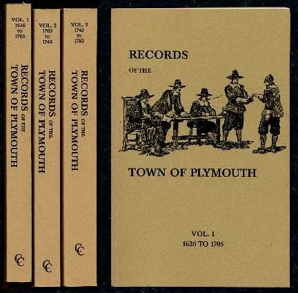 Records of the Town of Plymouth [1636-1705, 170... 0806345624 Book Cover
