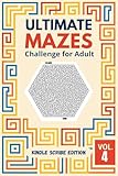 challenger dodge v6  Ultimate Maze Challenge for Adults (Kindle Scribe Only) : Vol. 4 Boost Focus, Sharpen Logic, and Enjoy Hours of Engaging Maze Fun — Perfect fo (English Edition)