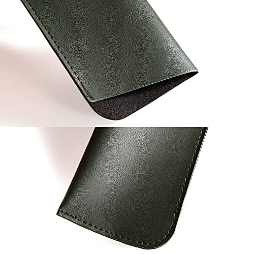 Image of TRIUMPH VISION Reading Glasses Pouch Eyeglass Sleeve Soft Case Slim 3 Pack
